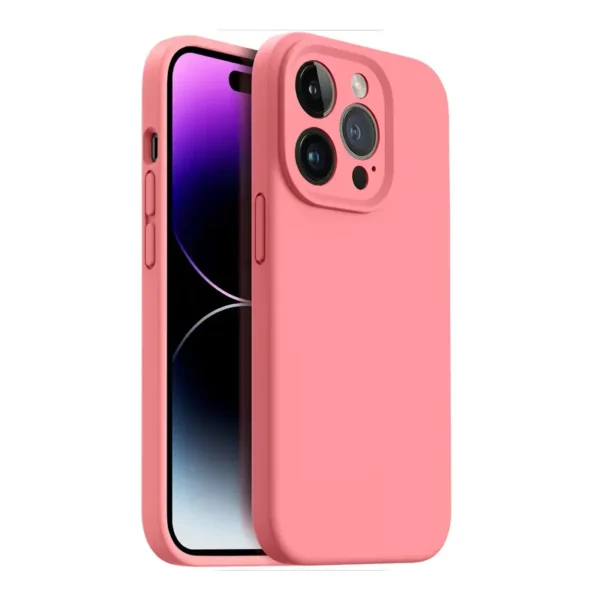 iPhone 15 Pro Max Silicone Case Official Anti-Dust Protective Cover | DZ Mobile Shop